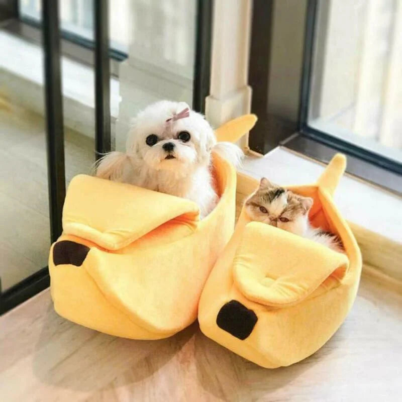 Cama Banana Para Gatos E Cachorros