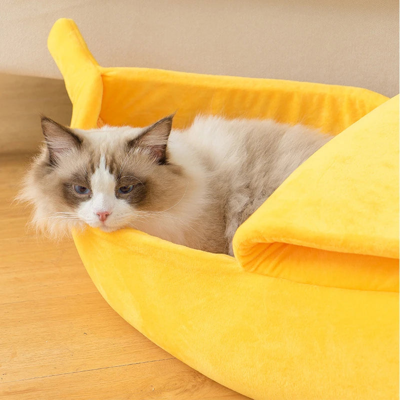 Cama Banana Para Gatos E Cachorros